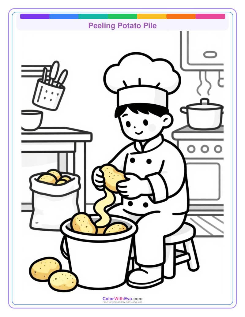 Peeling Potato Pile preview