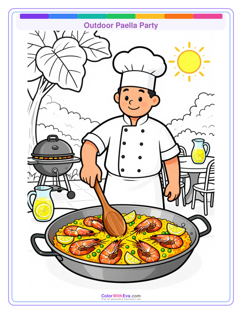 Outdoor Paella Party preview