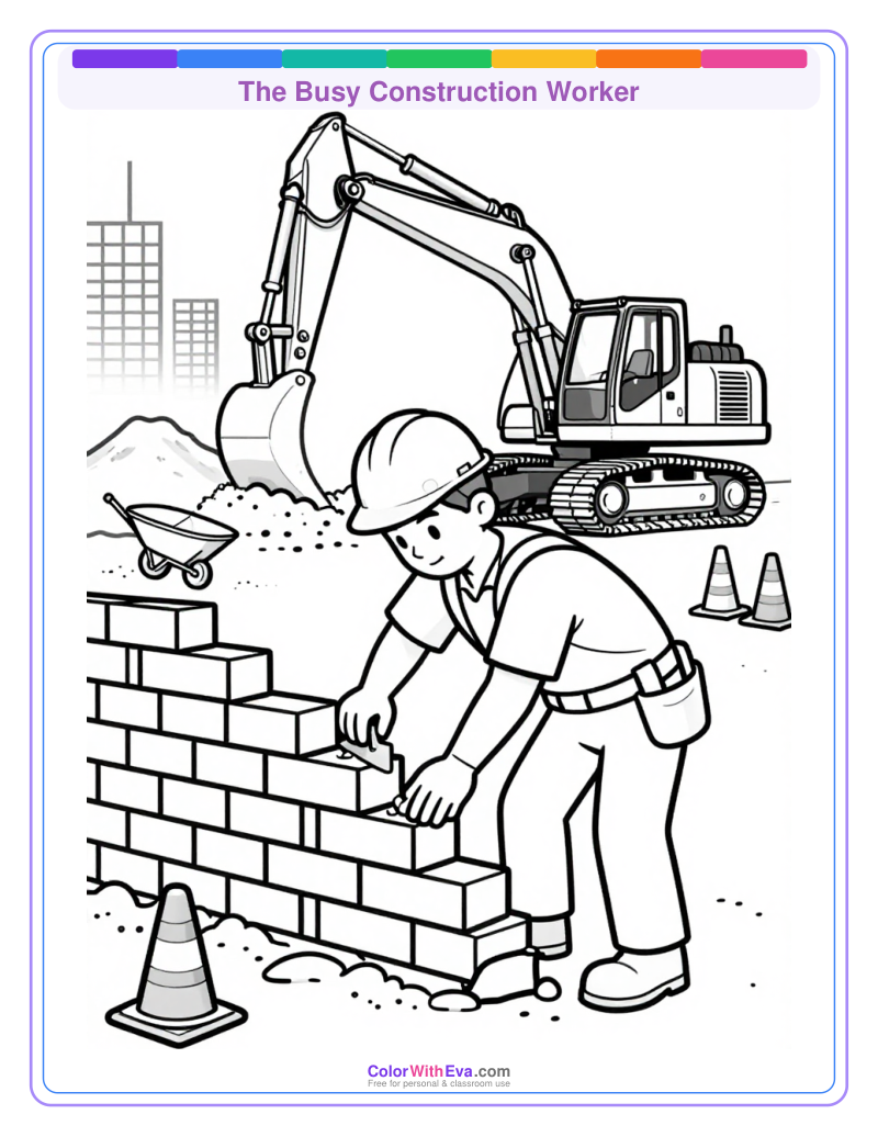 The Busy Construction Worker preview