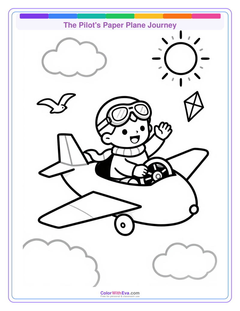 The Pilot's Paper Plane Journey thumbnail