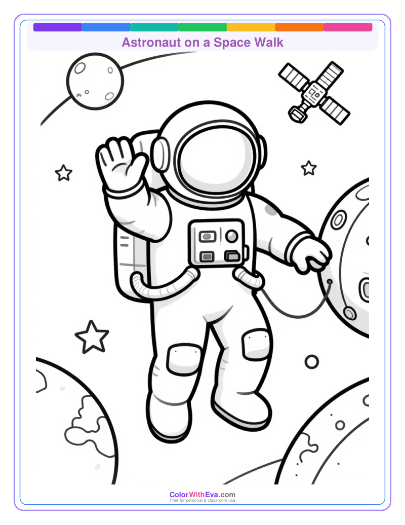 Astronaut on a Space Walk preview