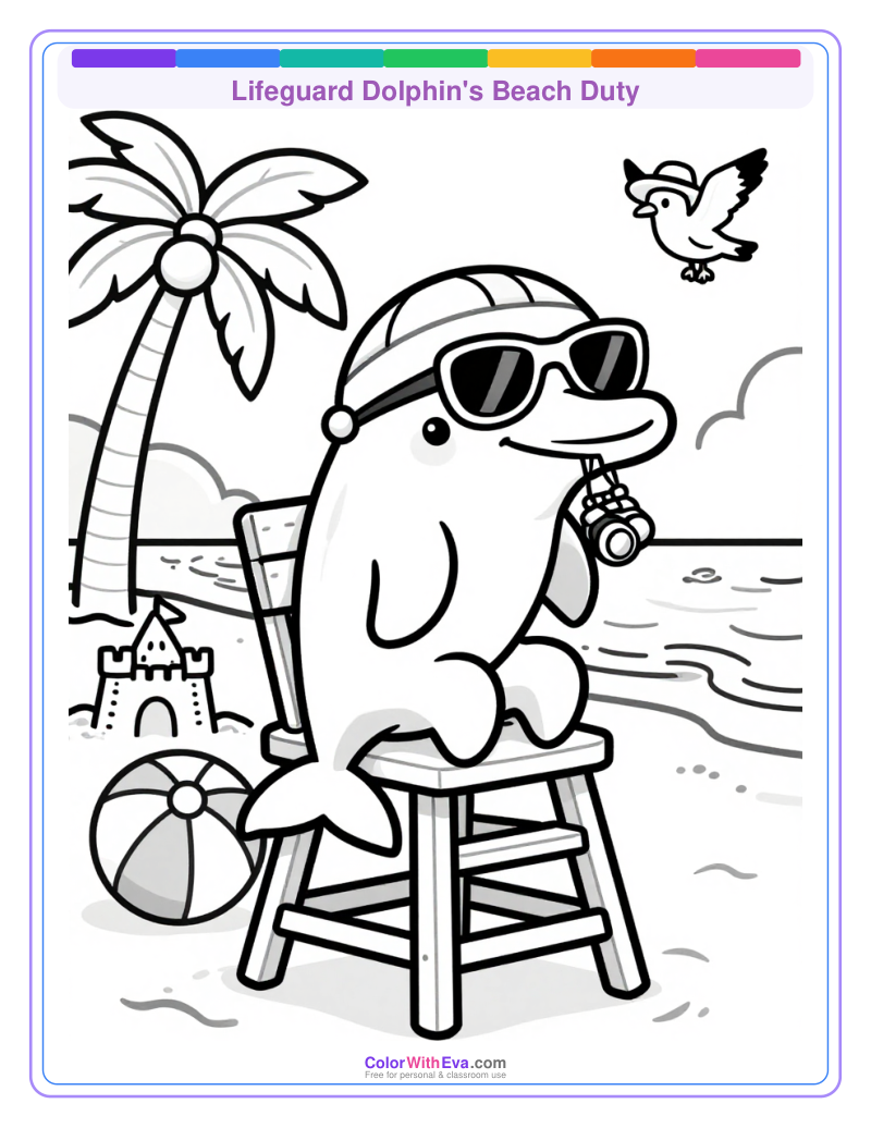 Lifeguard Dolphin's Beach Duty thumbnail