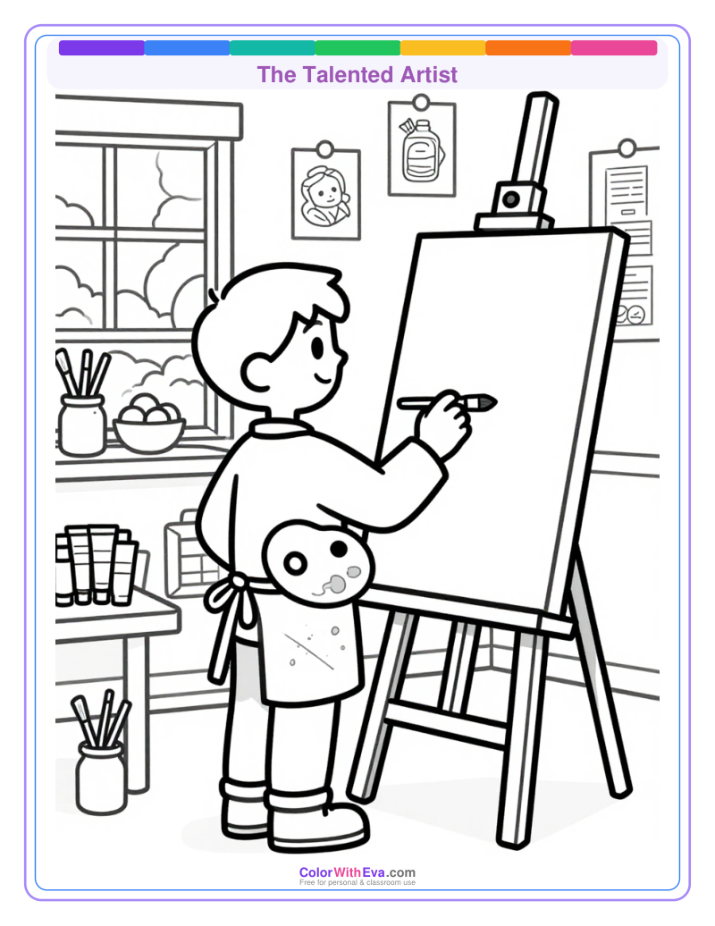 The Talented Artist preview