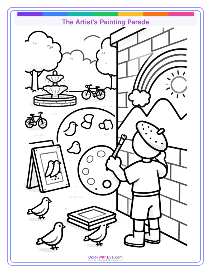 The Artist's Painting Parade thumbnail