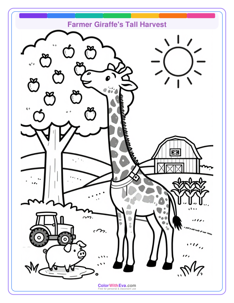 Farmer Giraffe's Tall Harvest thumbnail