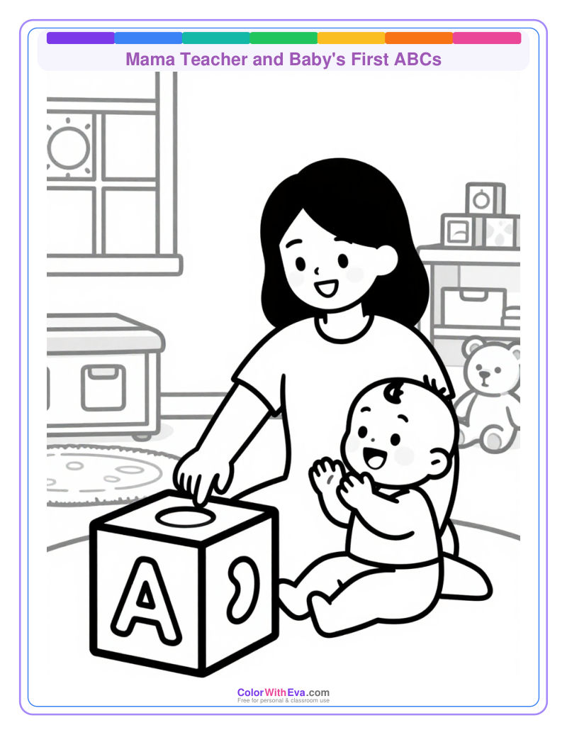 Mama Teacher and Baby's First ABCs thumbnail