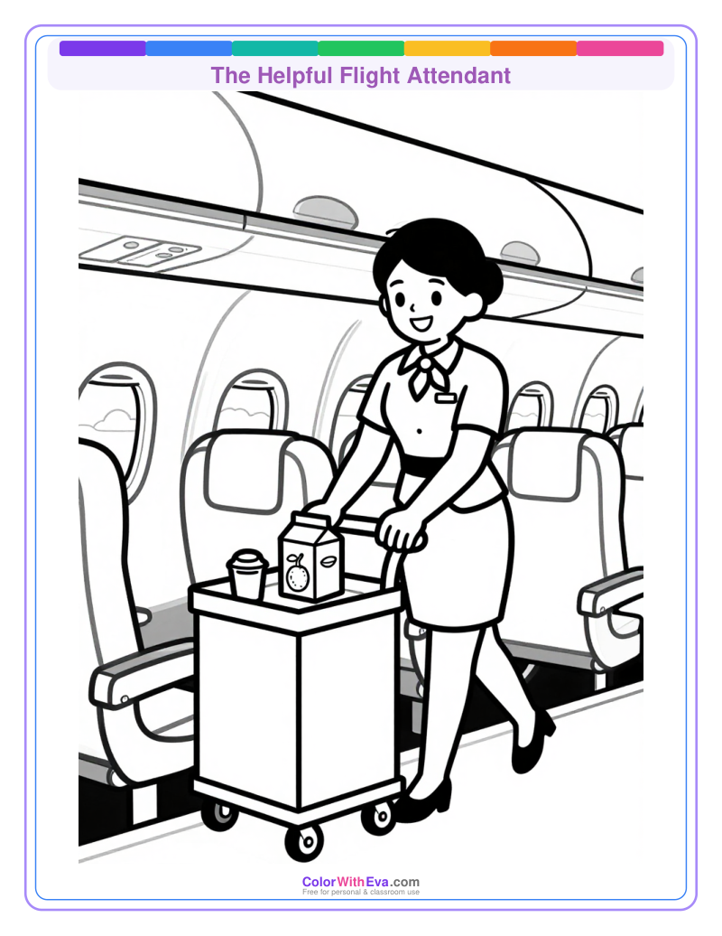 The Helpful Flight Attendant preview