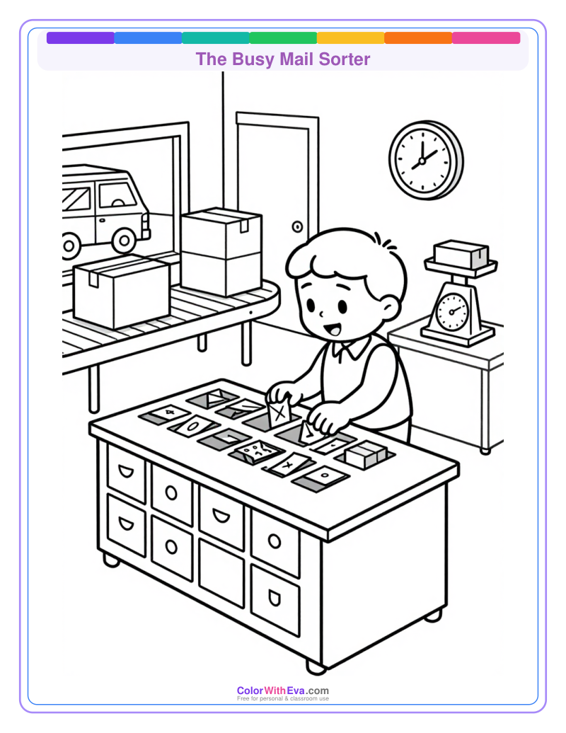 The Busy Mail Sorter preview