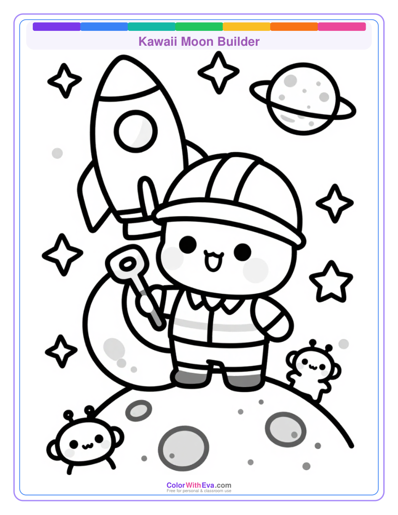 Kawaii Moon Builder preview