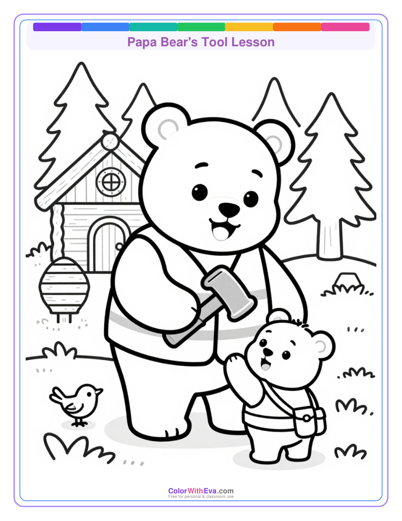 Papa Bear's Tool Lesson thumbnail