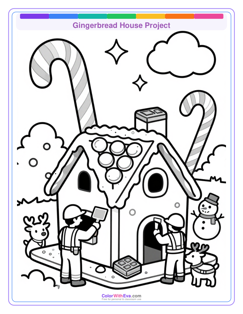 Gingerbread House Project preview