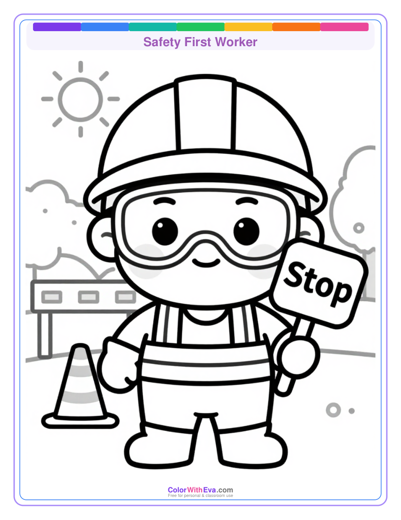 Safety First Worker preview