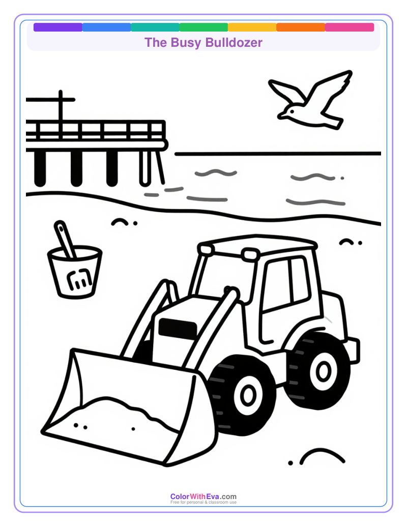 The Busy Bulldozer preview