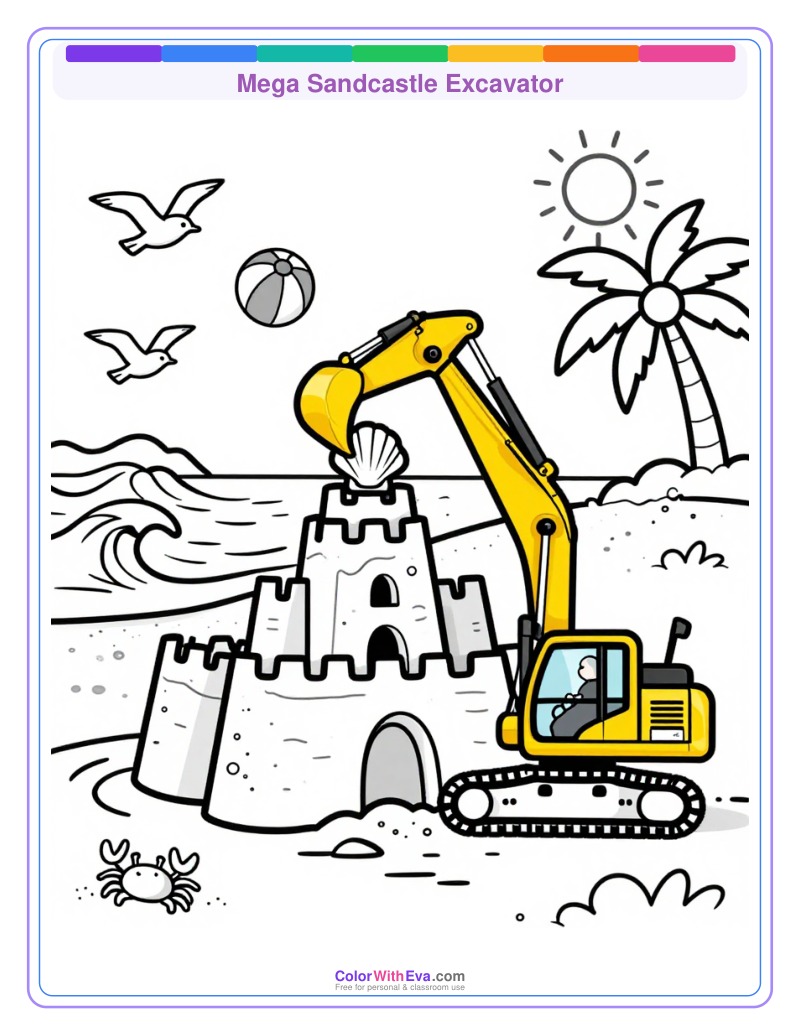 Mega Sandcastle Excavator thumbnail