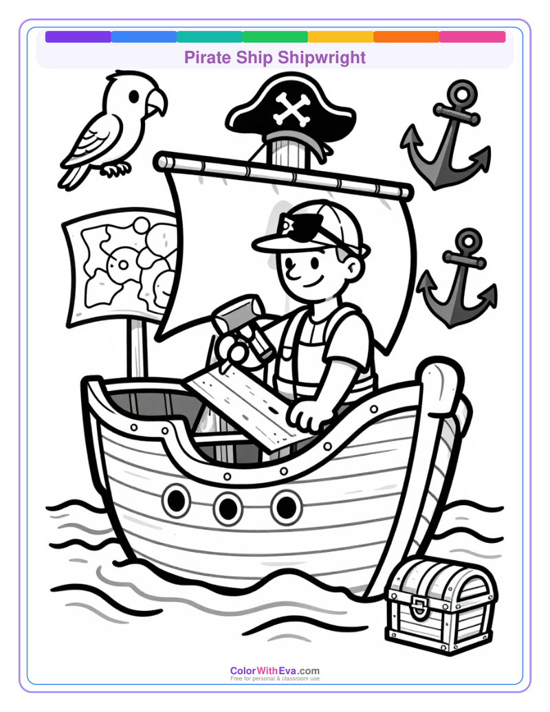 Pirate Ship Shipwright preview