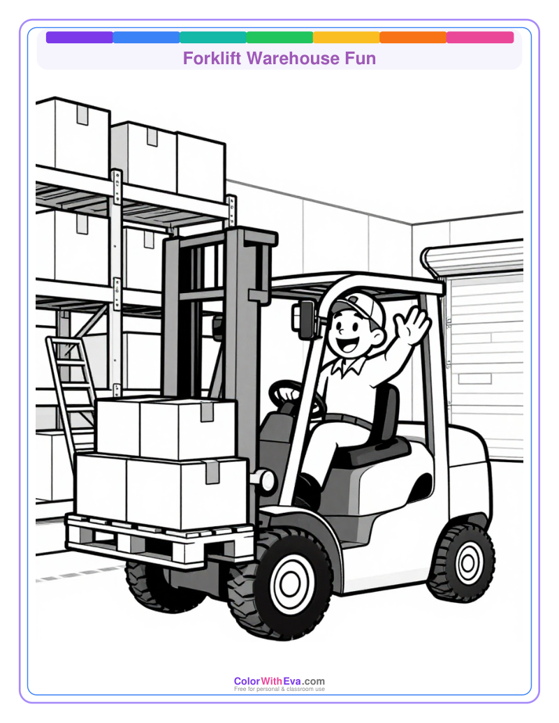 Forklift Warehouse Fun preview