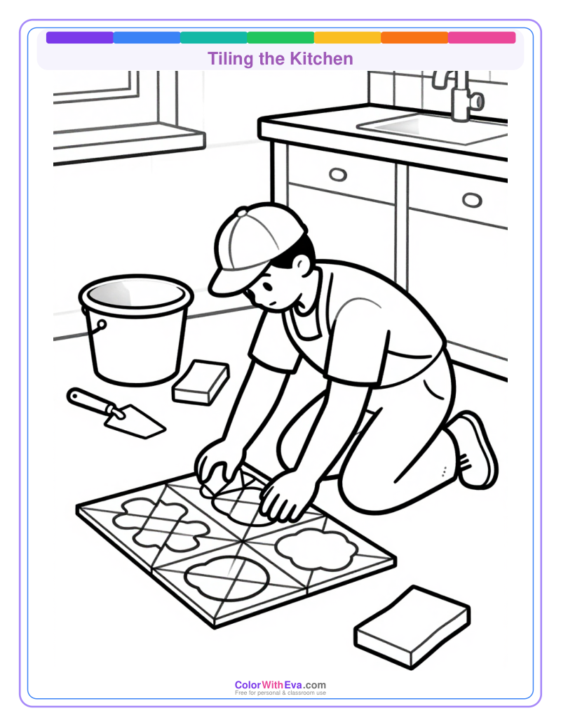 Tiling the Kitchen preview