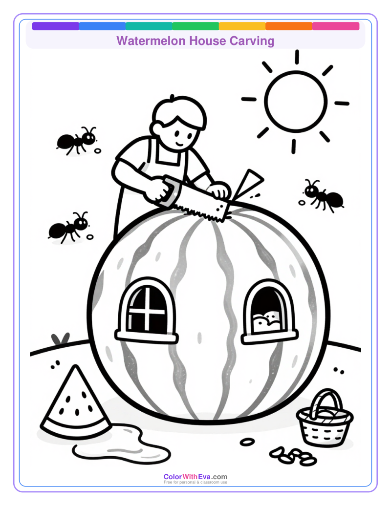 Watermelon House Carving thumbnail
