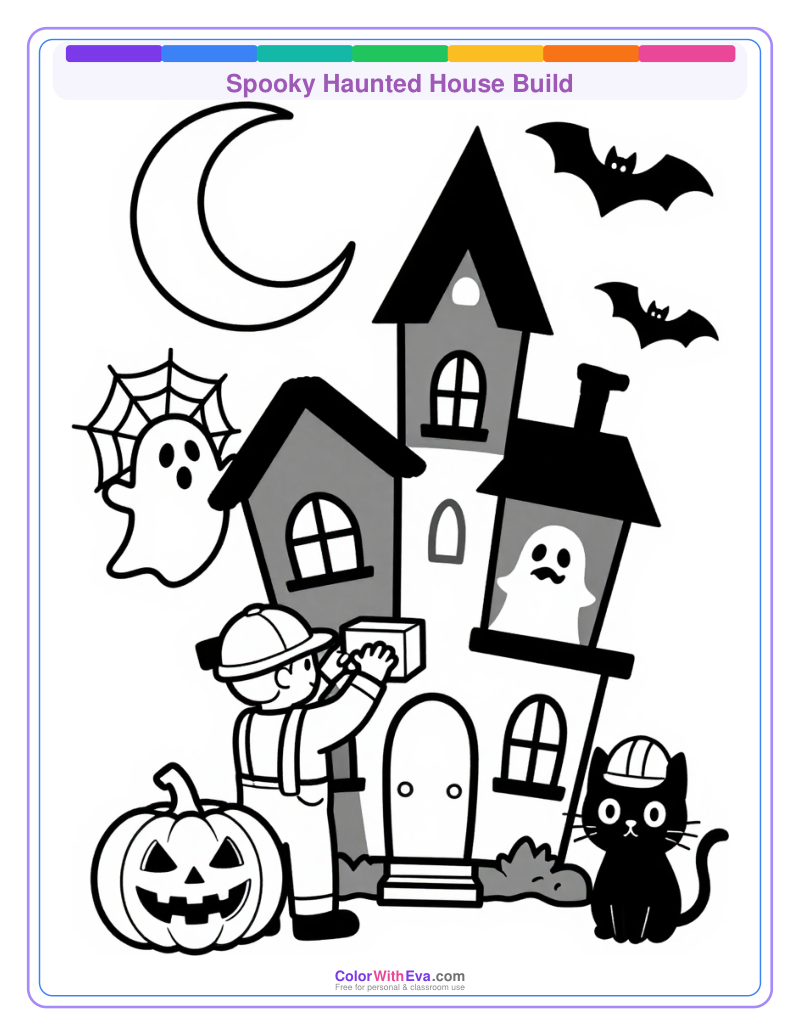 Spooky Haunted House Build thumbnail