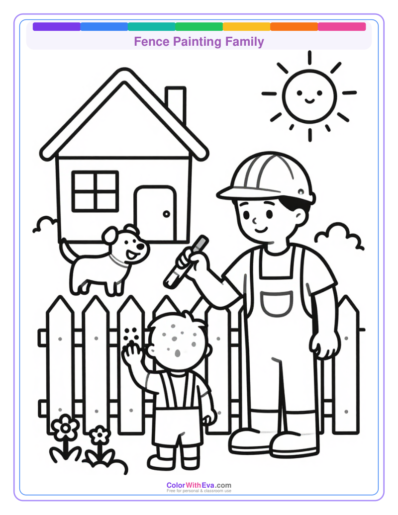 Fence Painting Family thumbnail