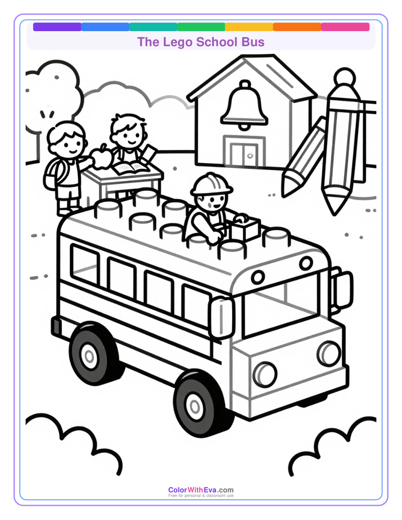 The Lego School Bus thumbnail