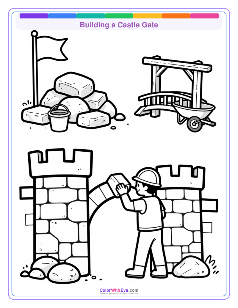 Building a Castle Gate preview