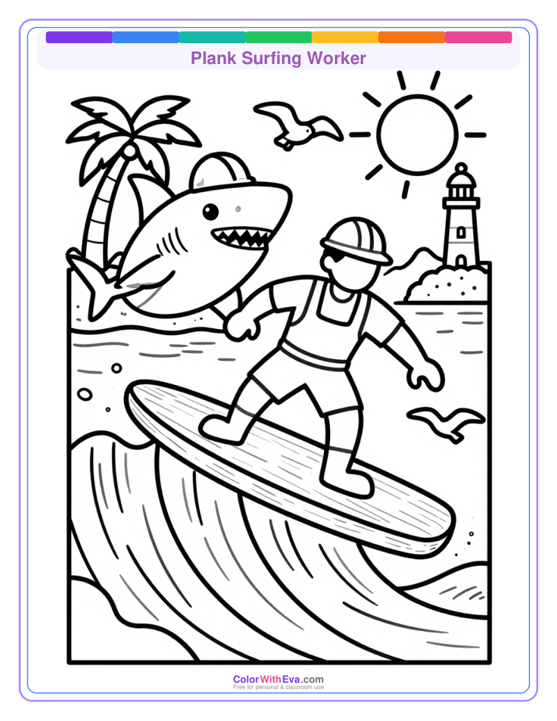 Plank Surfing Worker preview
