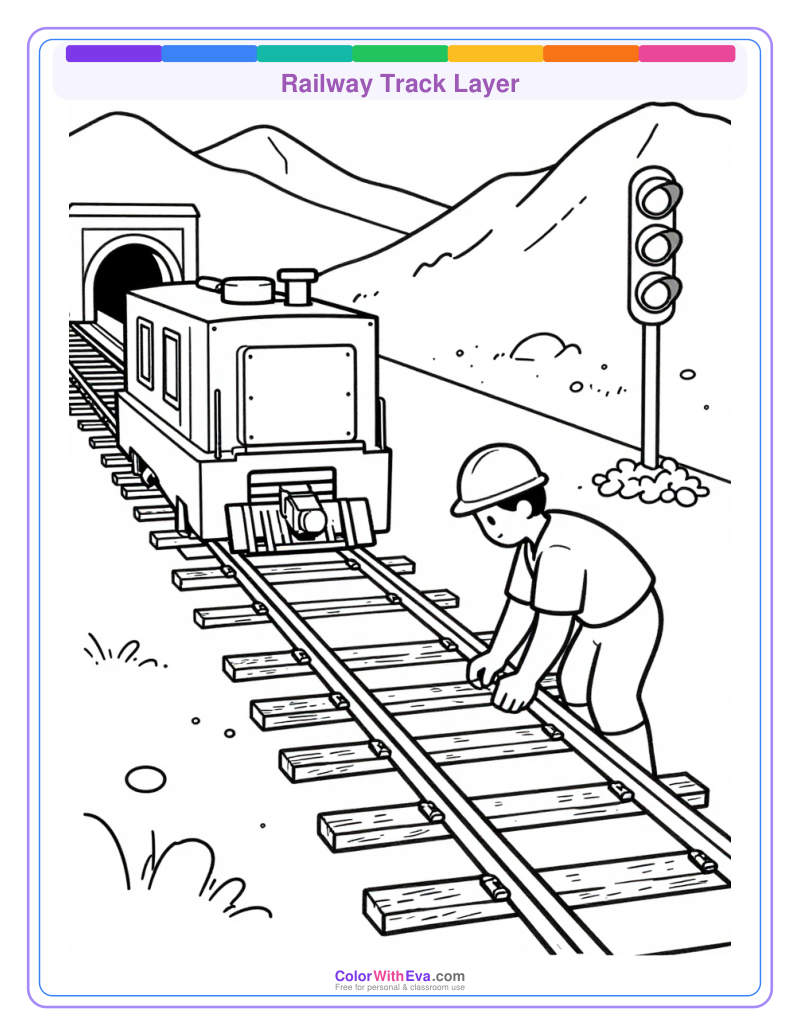 Railway Track Layer preview