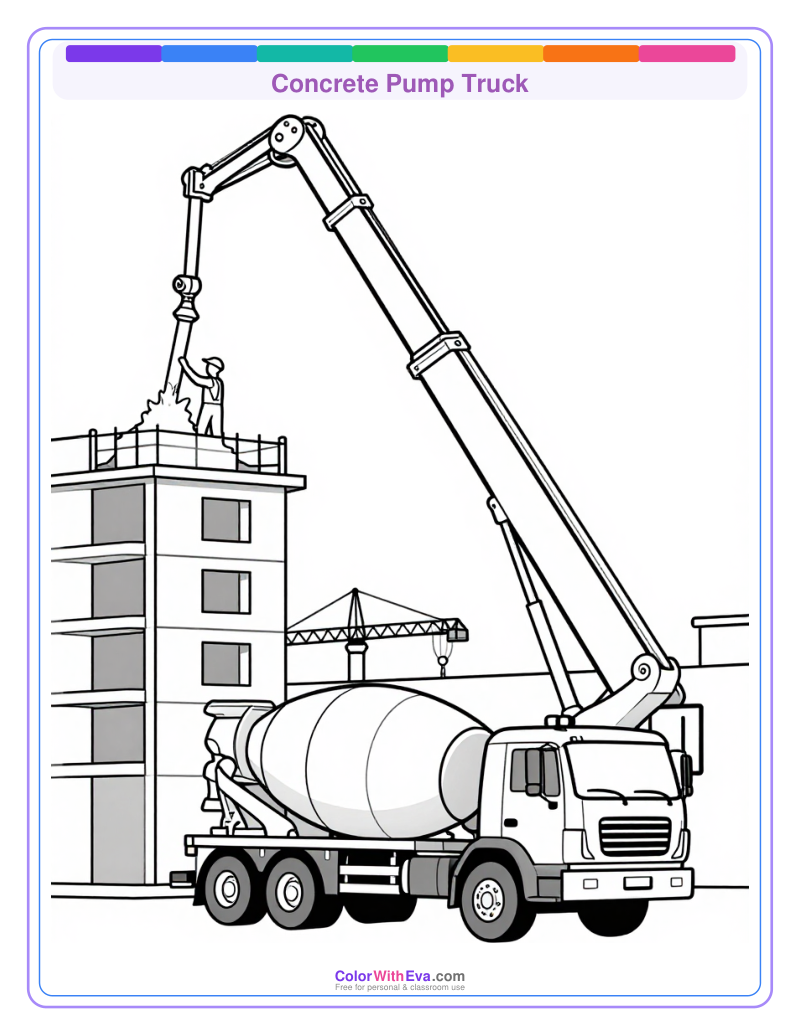 Concrete Pump Truck preview