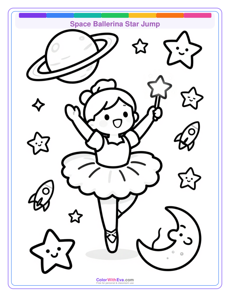 Space Ballerina Star Jump thumbnail