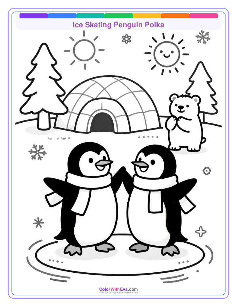 Ice Skating Penguin Polka thumbnail