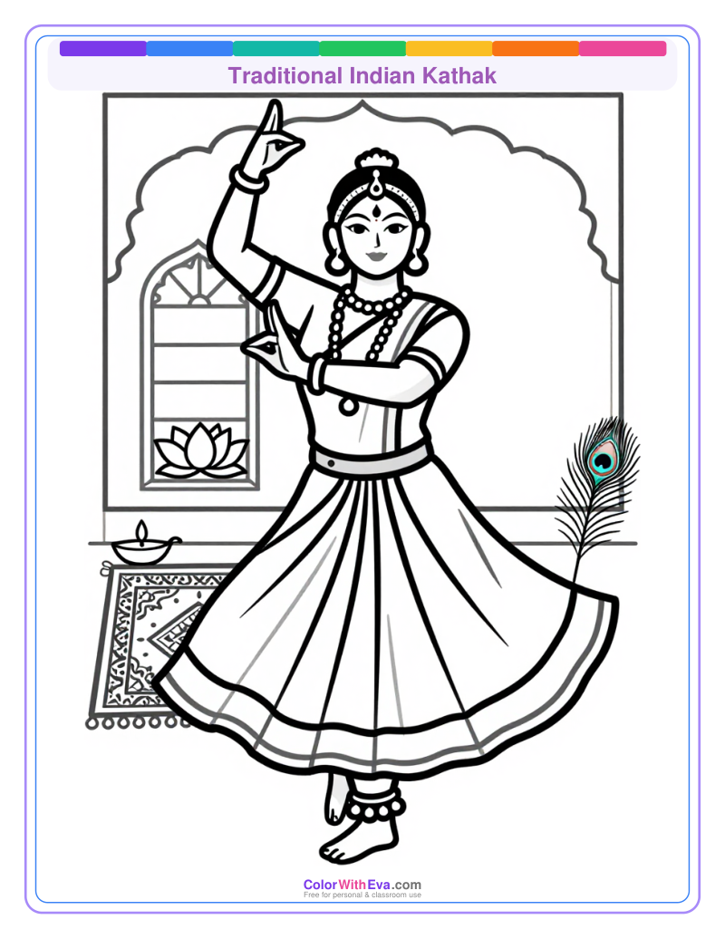 Traditional Indian Kathak preview