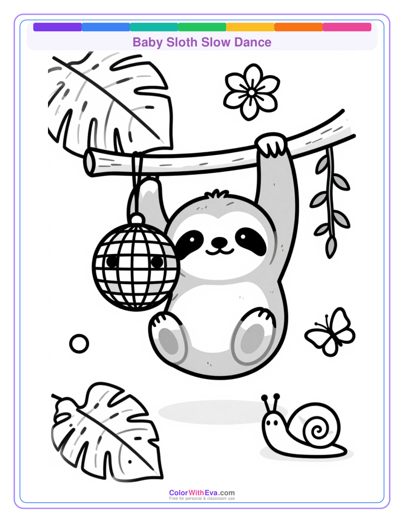 Baby Sloth Slow Dance thumbnail