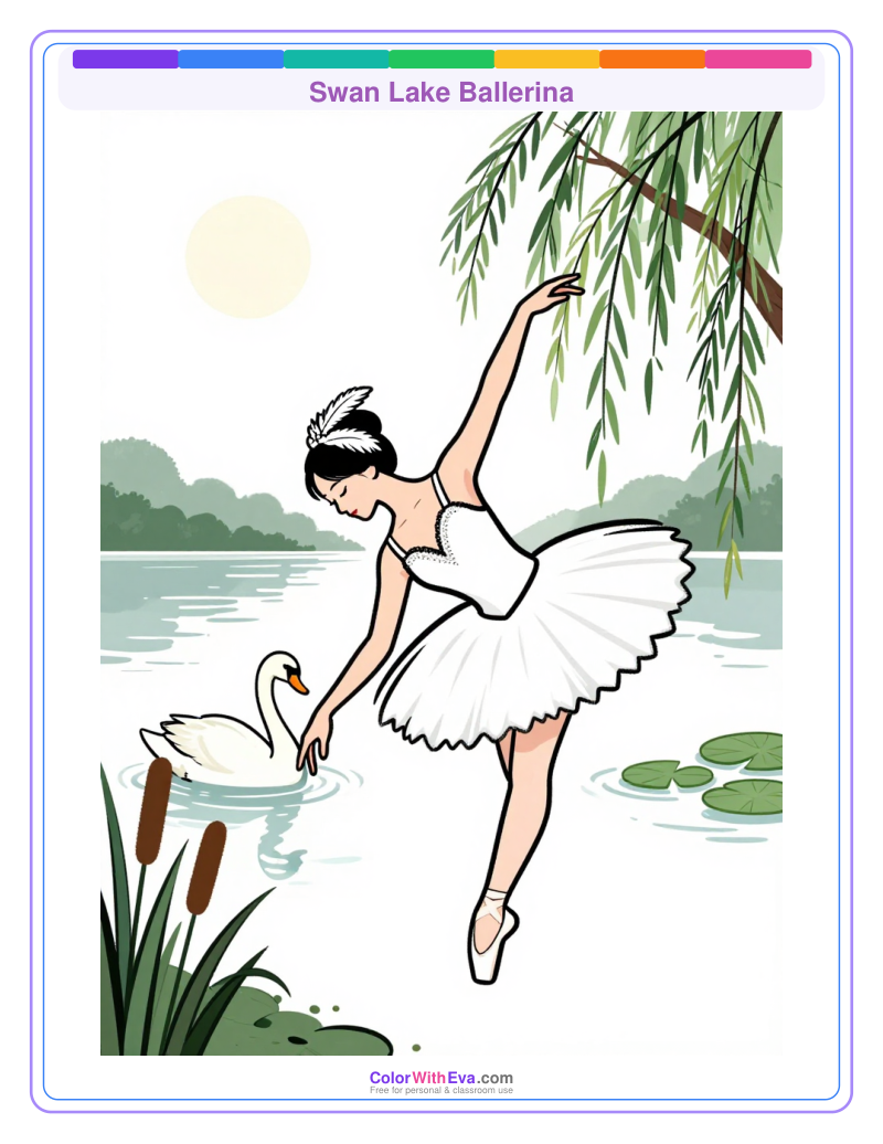 Swan Lake Ballerina preview