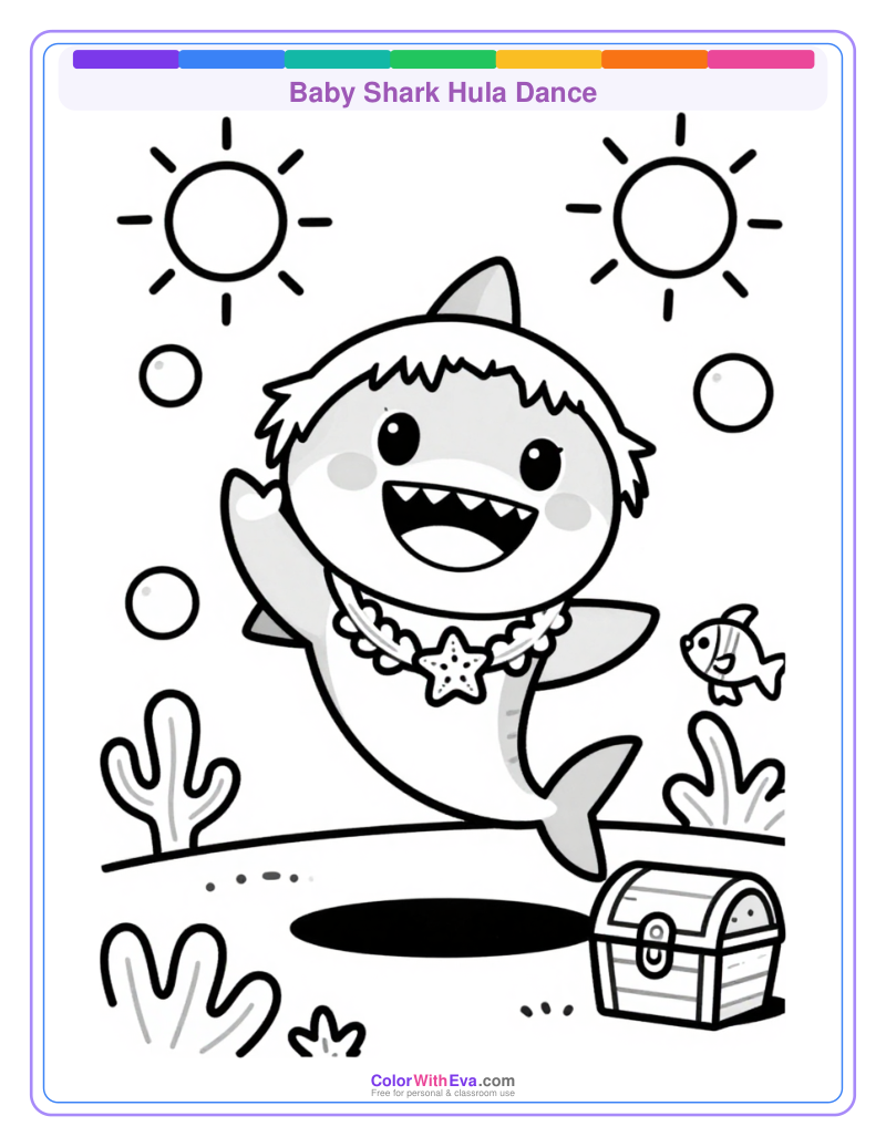 Baby Shark Hula Dance thumbnail