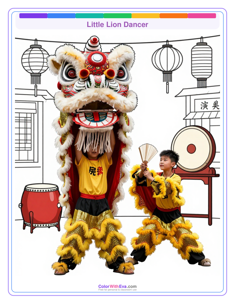 Little Lion Dancer preview