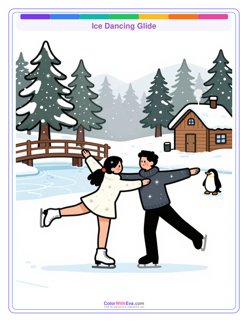 Ice Dancing Glide preview