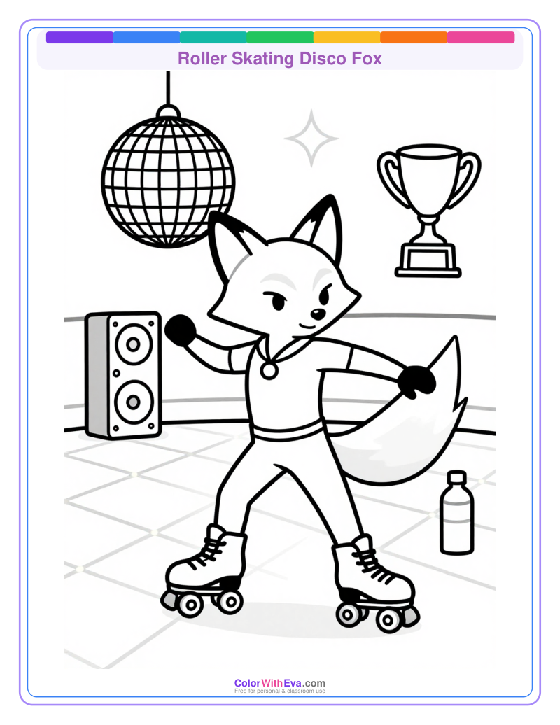 Roller Skating Disco Fox thumbnail