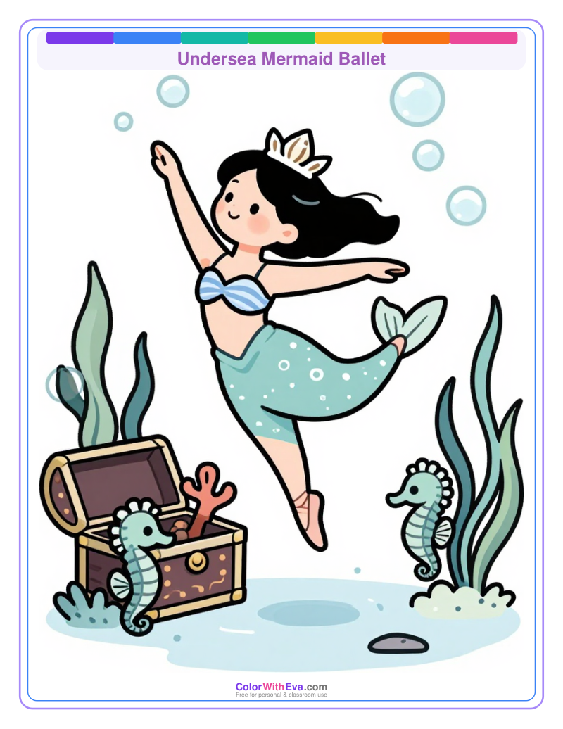 Undersea Mermaid Ballet preview