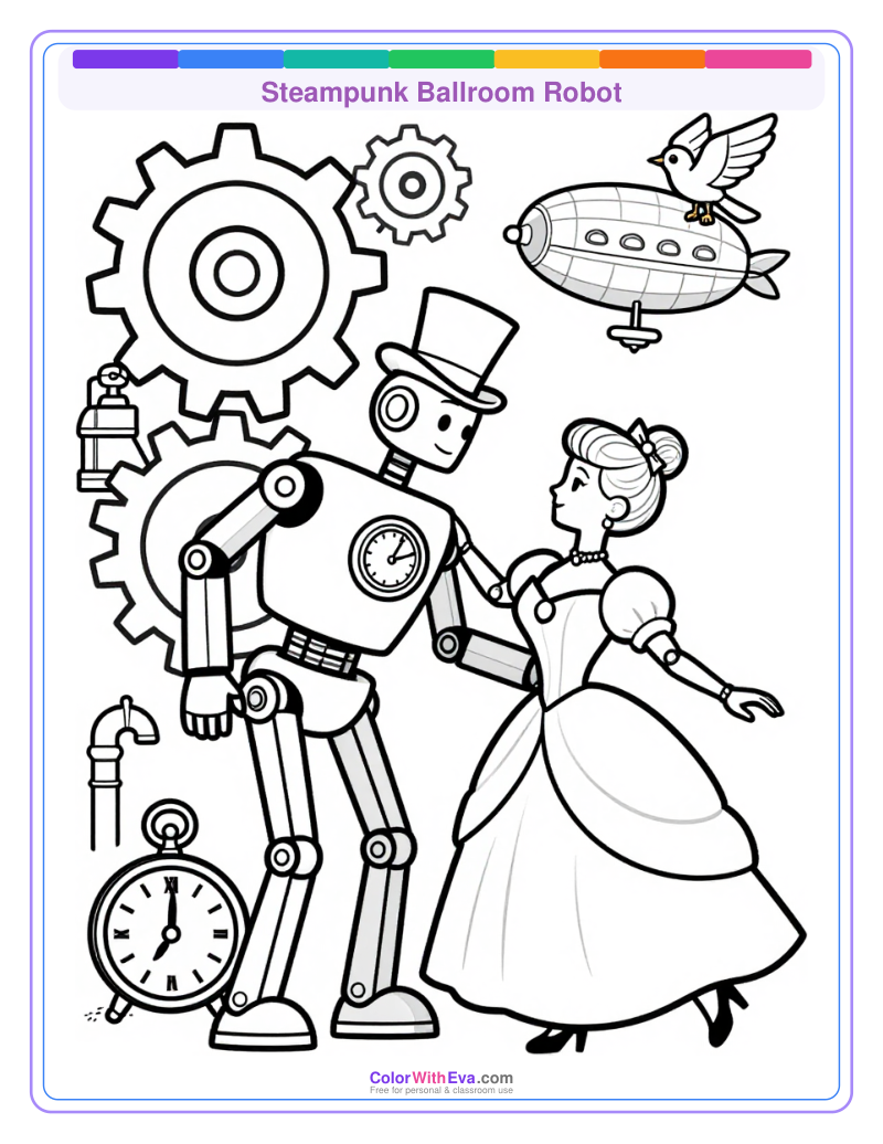 Steampunk Ballroom Robot thumbnail