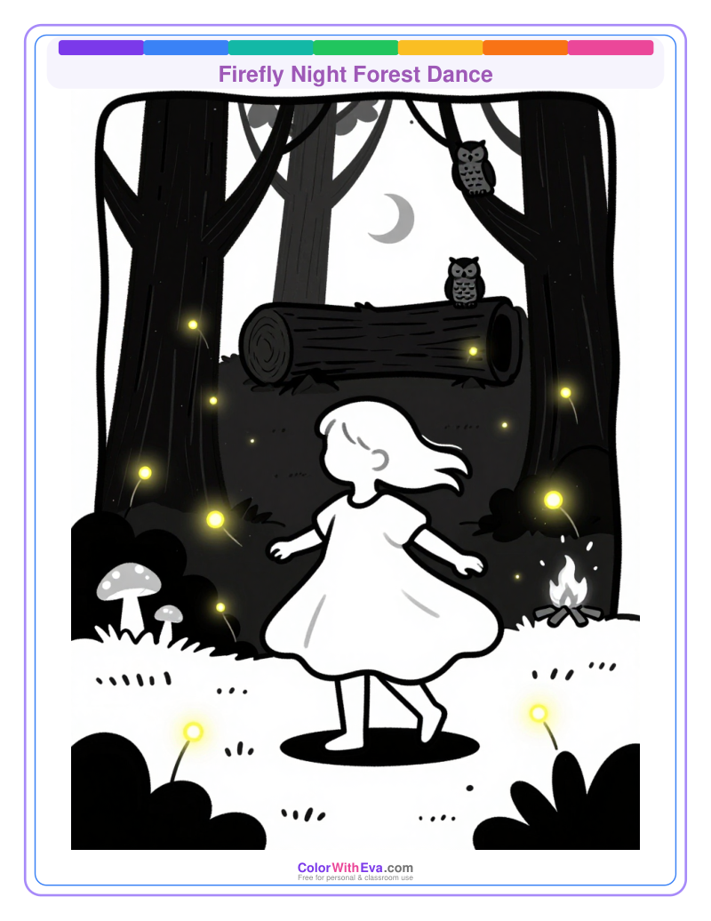 Firefly Night Forest Dance preview