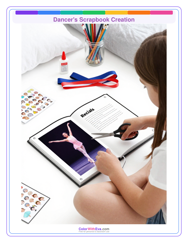 Dancer's Scrapbook Creation preview