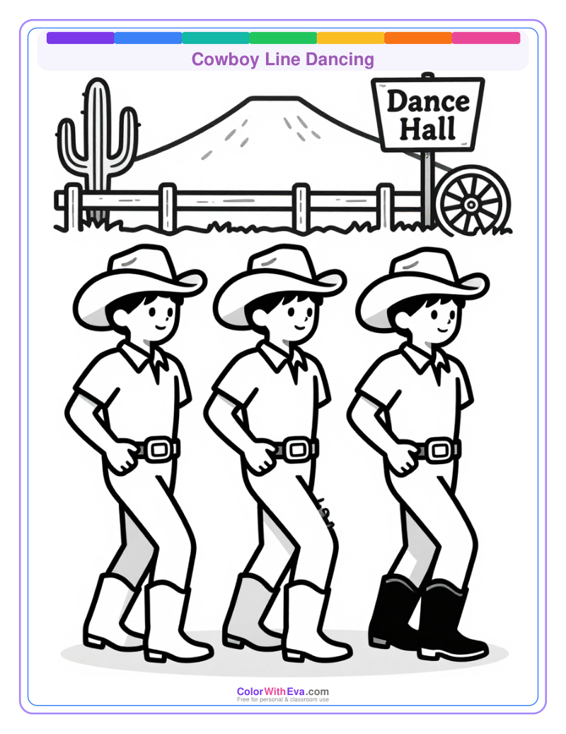 Cowboy Line Dancing preview