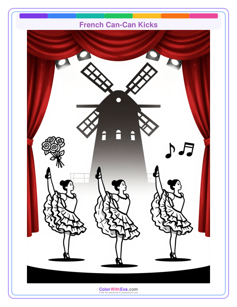 French Can-Can Kicks preview