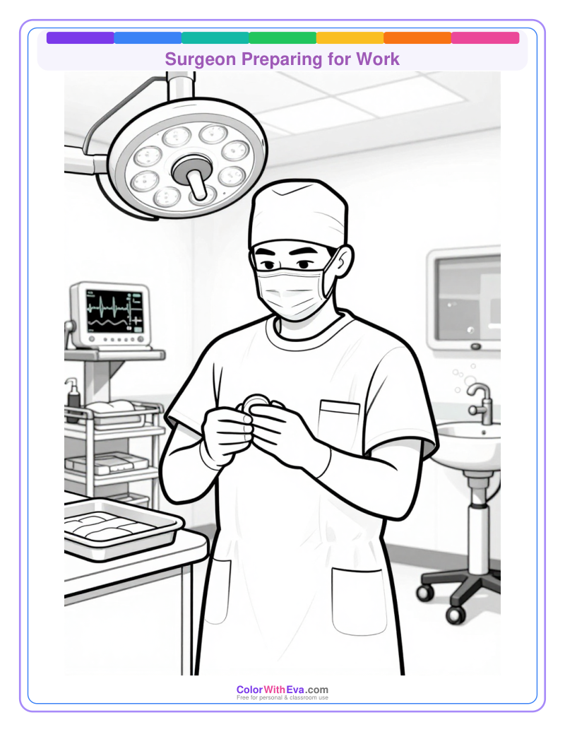 Surgeon Preparing for Work preview