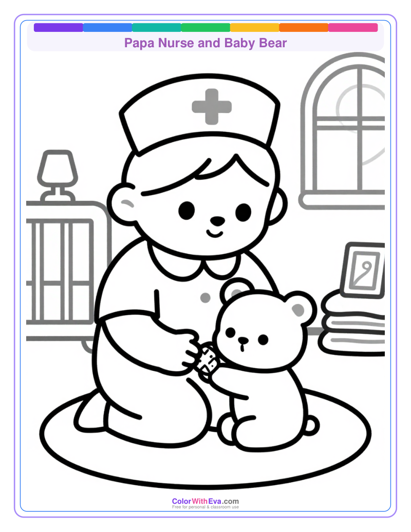 Papa Nurse and Baby Bear thumbnail