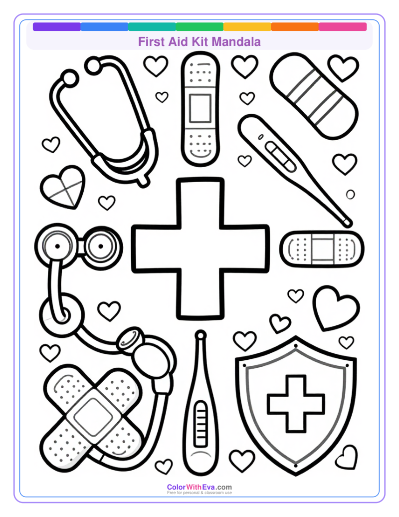 First Aid Kit Mandala preview