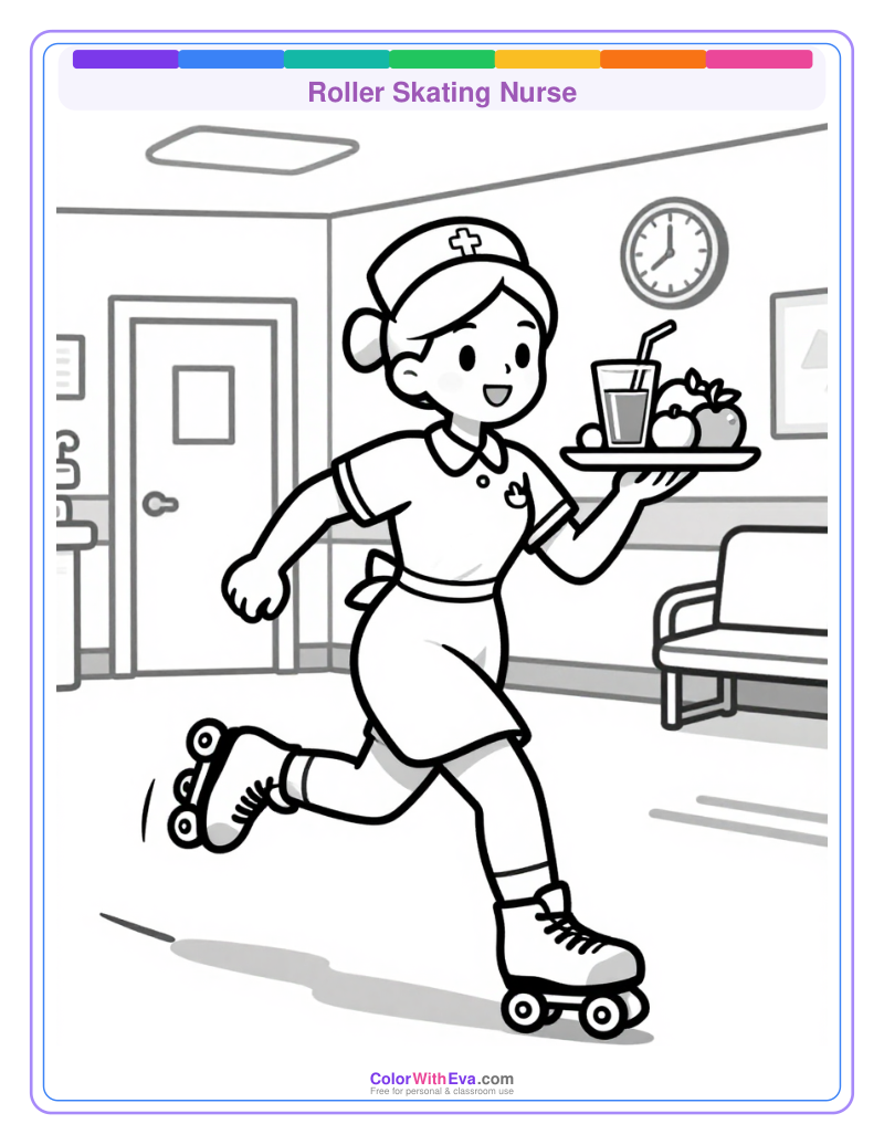 Roller Skating Nurse thumbnail