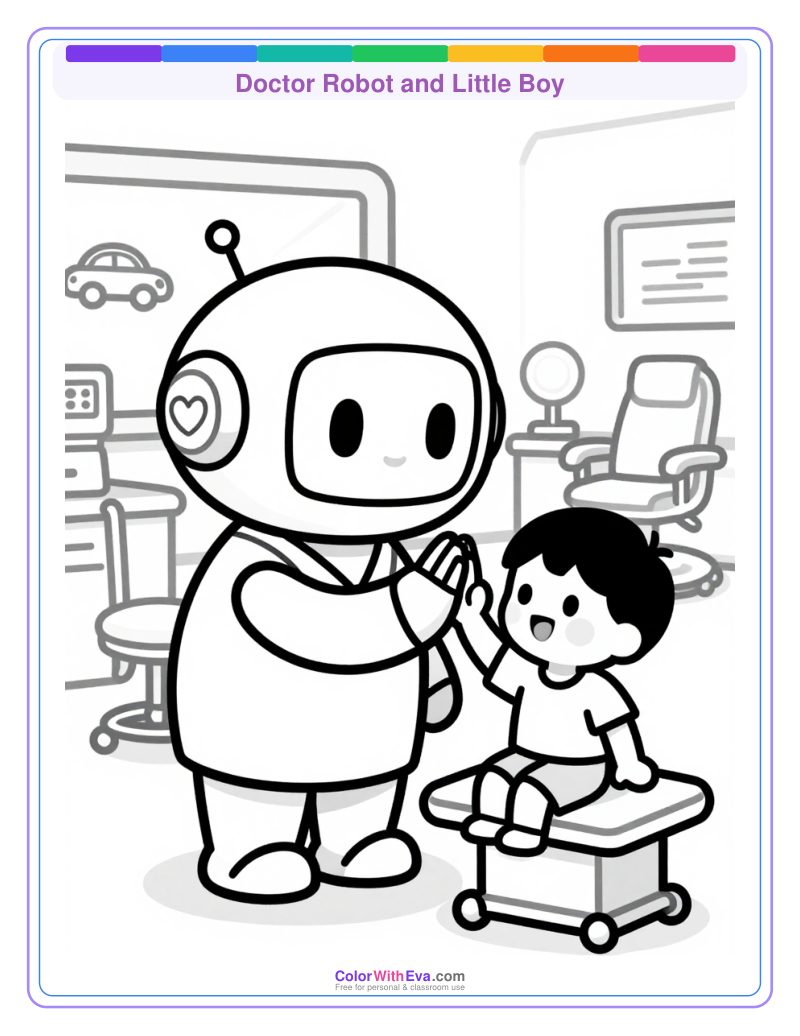 Doctor Robot and Little Boy thumbnail