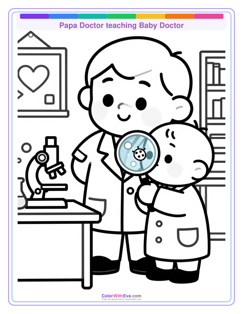 Papa Doctor teaching Baby Doctor thumbnail